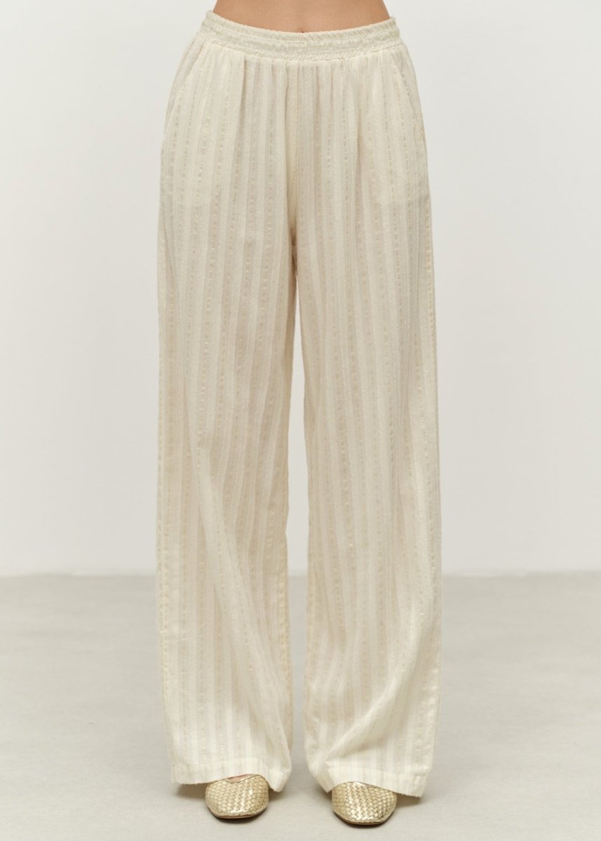 Fantasy Pant in Ecru from DEVOTION TWINS at Edito boutique