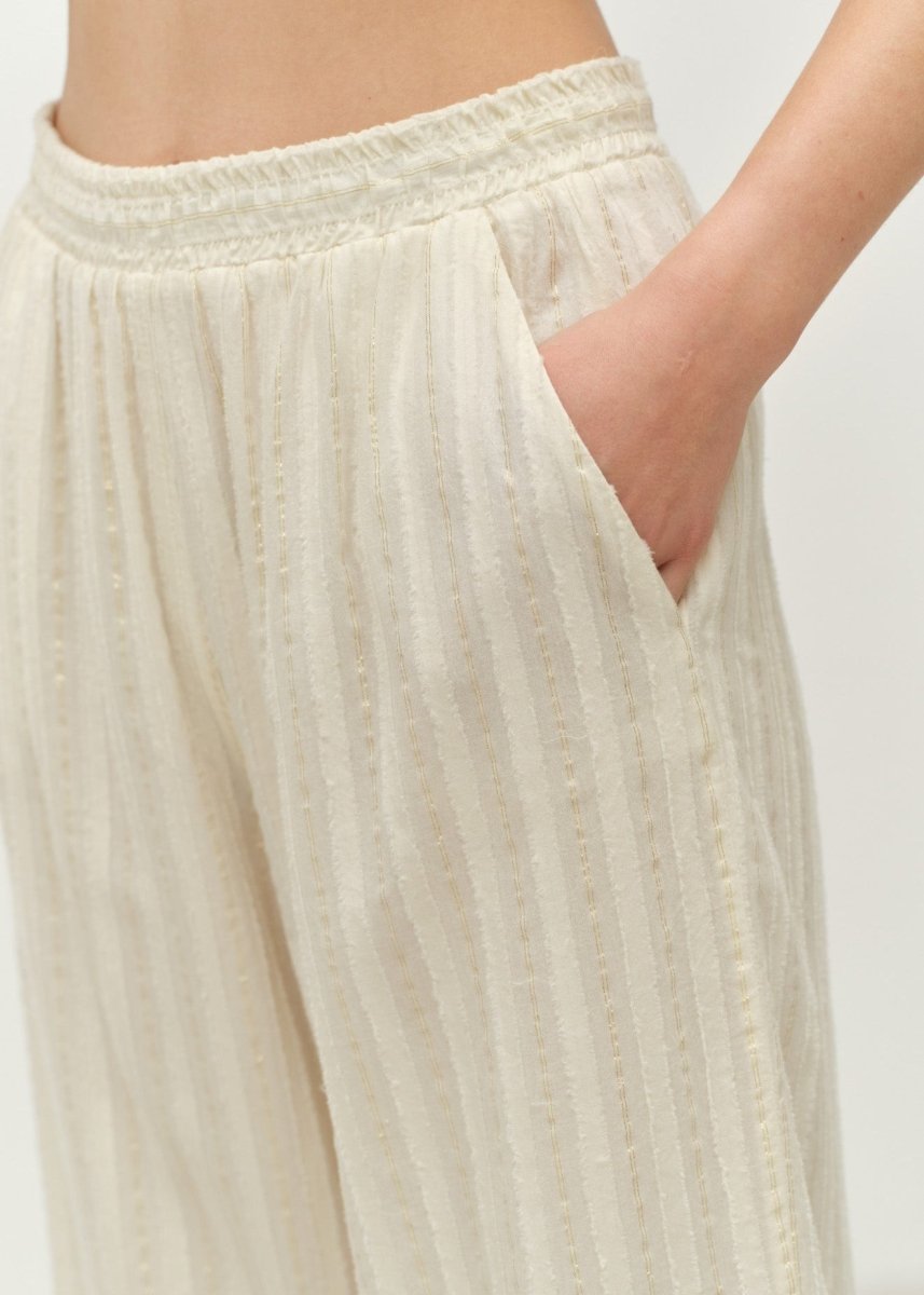 Fantasy Pant in Ecru from DEVOTION TWINS at Edito boutique