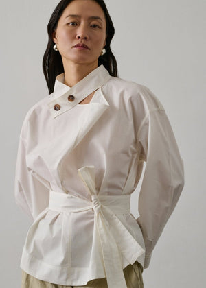 Felicite Blouse in Off - White from SOEUR at Edito boutique