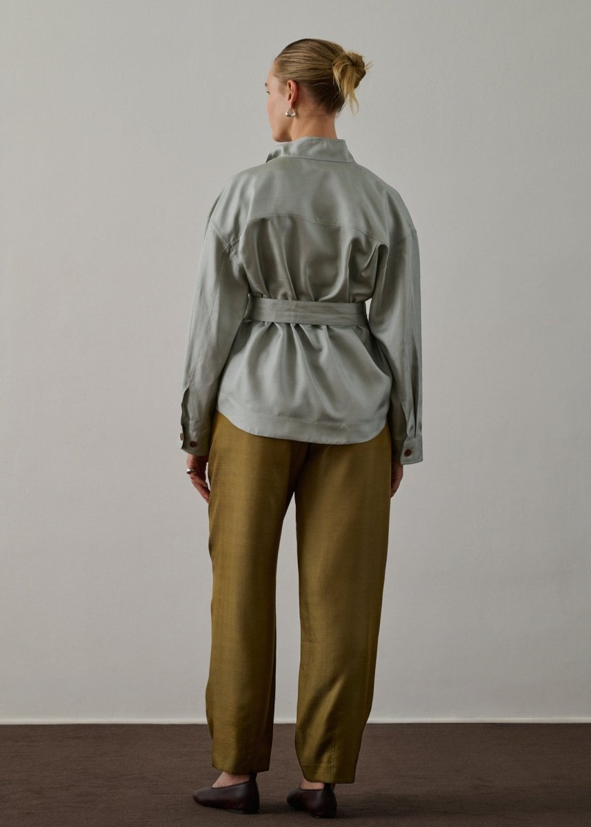 Felicite Shirt in Ice Blue from SOEUR at Edito boutique