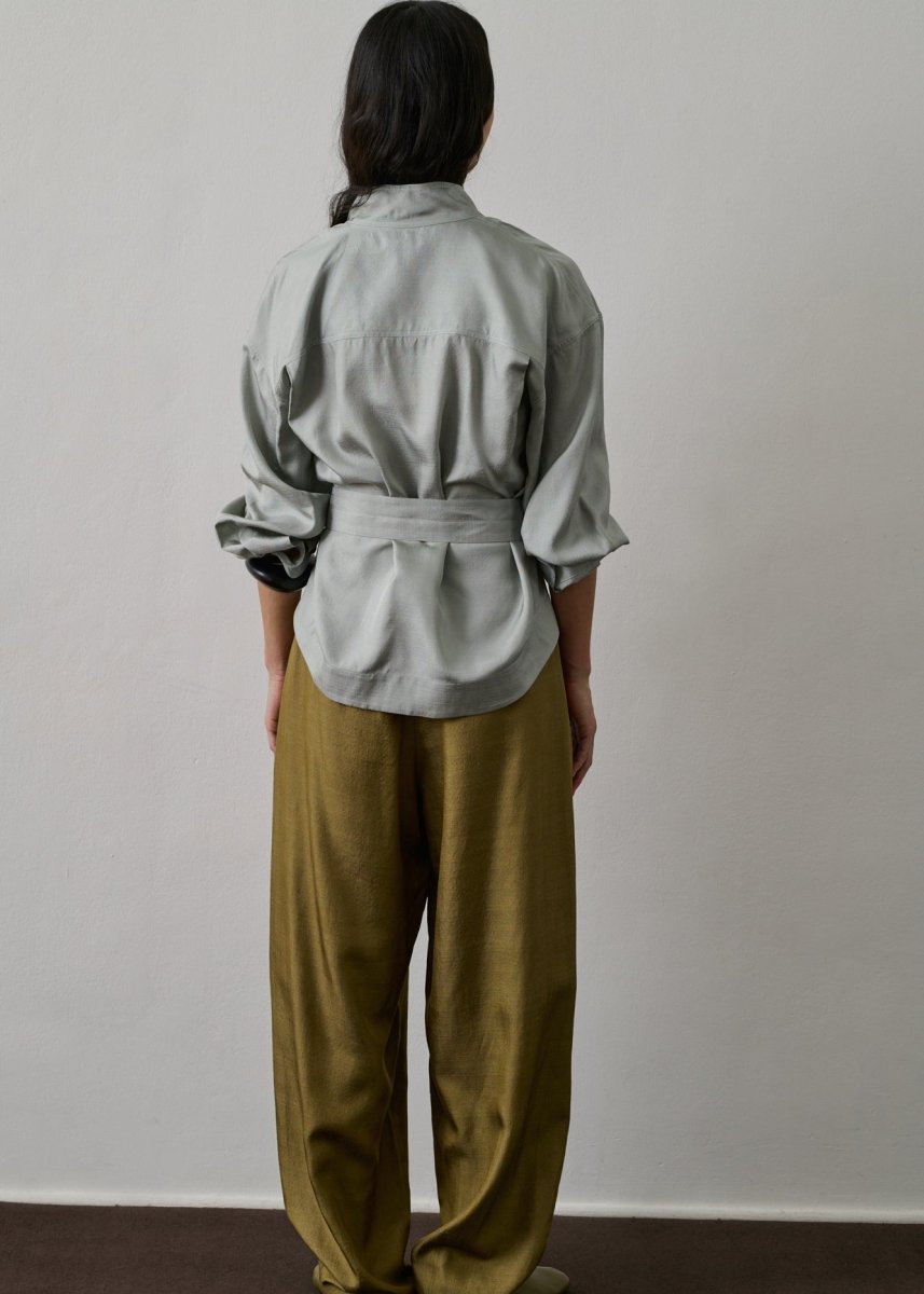 Felicite Shirt in Ice Blue from SOEUR at Edito boutique