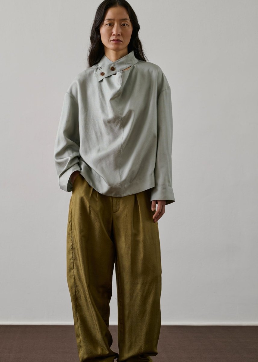 Felicite Shirt in Ice Blue from SOEUR at Edito boutique