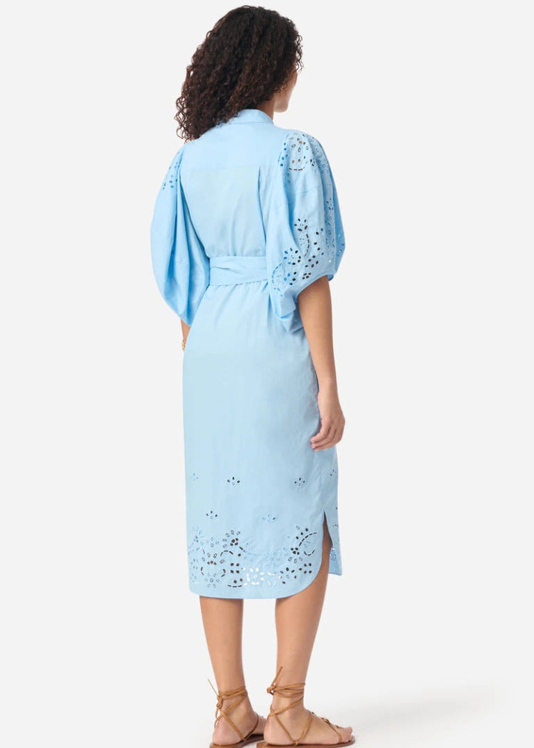 Flora Dress in Azur from VANESSA BRUNO at Edito boutique