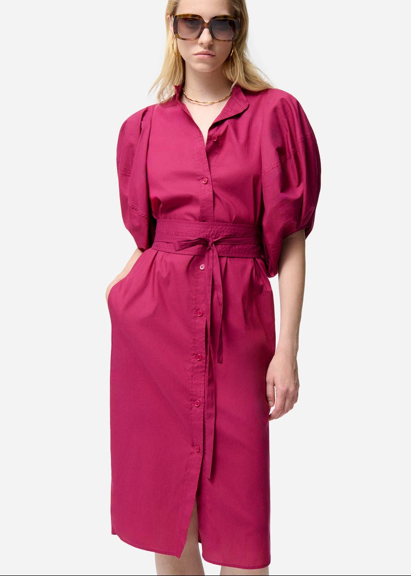 Flora Dress in Grenat from VANESSA BRUNO at Edito boutique
