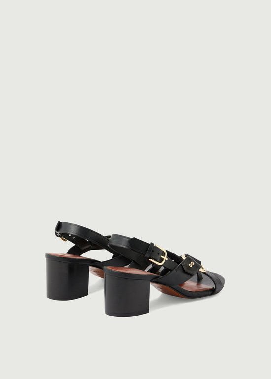 Florentine Sandals in Black from SOEUR at Edito boutique