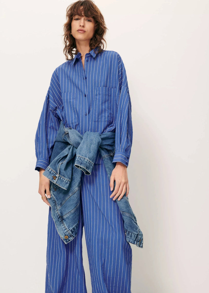 Fontania Shirt in Blue from SESSUN at Edito boutique