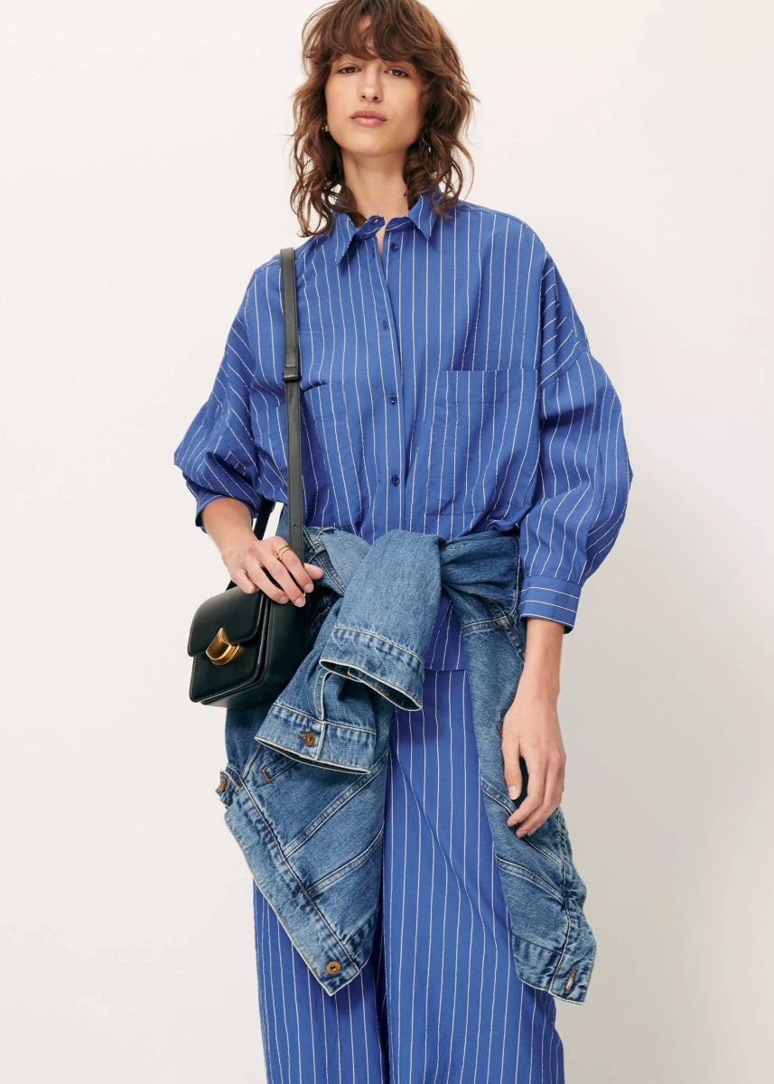 Fontania Shirt in Blue from SESSUN at Edito boutique