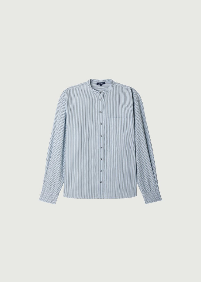 Formentera Shirt in Sky/Black from SOEUR at Edito boutique