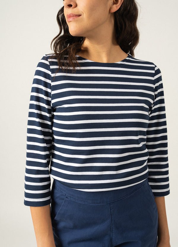 Galathee L/S Tee from SAINT JAMES at Edito boutique