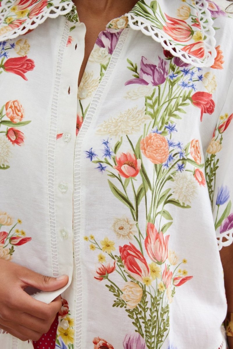 Garlands Shirt from BINNYWEAR at Edito boutique