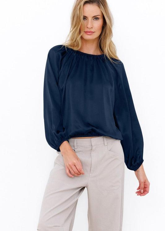Go Either Way Top in Storm from GO SILK at Edito boutique Go Either Way Top in Storm from GO SILK at Edito boutique