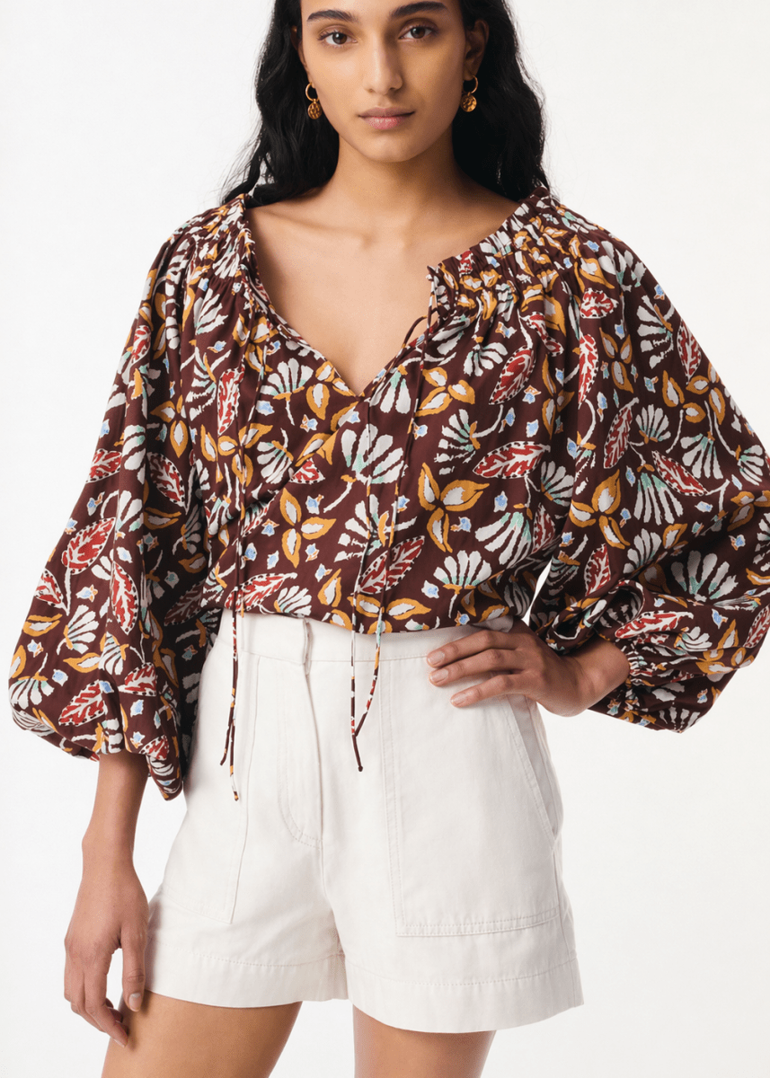 Graviere Shorts in Ecru from VANESSA BRUNO at Edito boutique