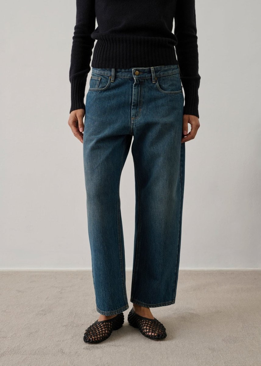 Harrison Jean in Blue/Green from SOEUR at Edito boutique