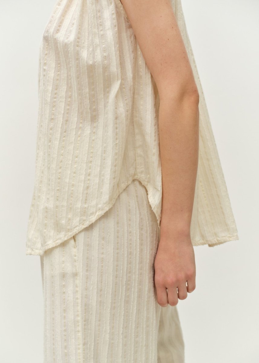 Iris Blouse in Ecru from DEVOTION TWINS at Edito boutique