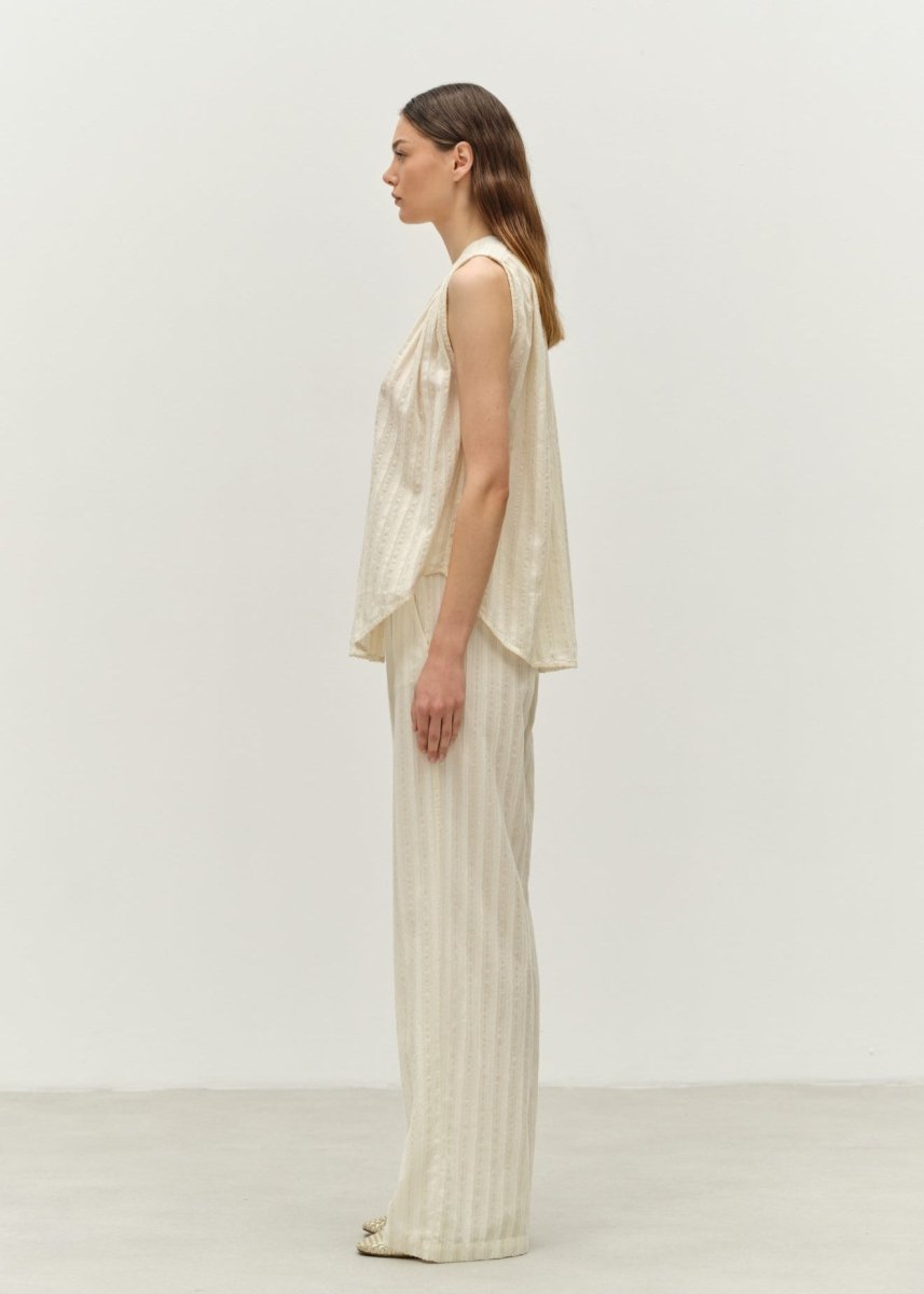 Iris Blouse in Ecru from DEVOTION TWINS at Edito boutique