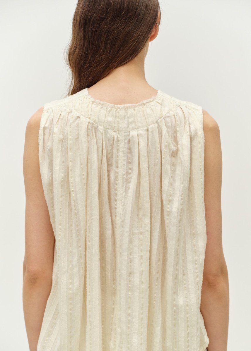 Iris Blouse in Ecru from DEVOTION TWINS at Edito boutique