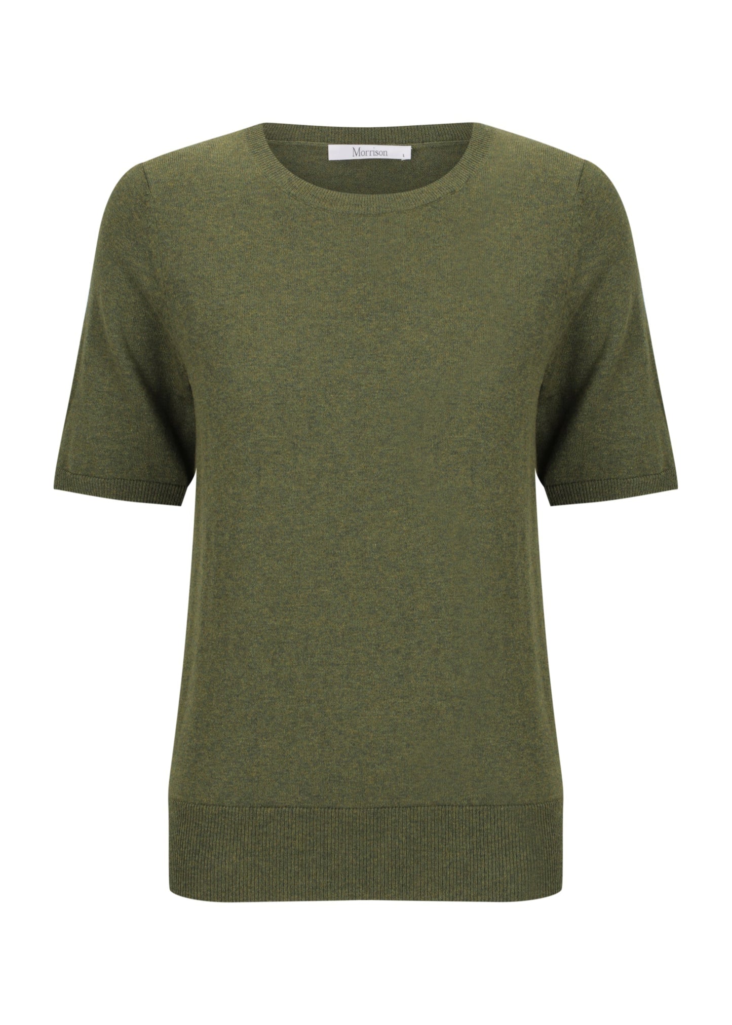 Jules Knit Tee in Moss from Morrison