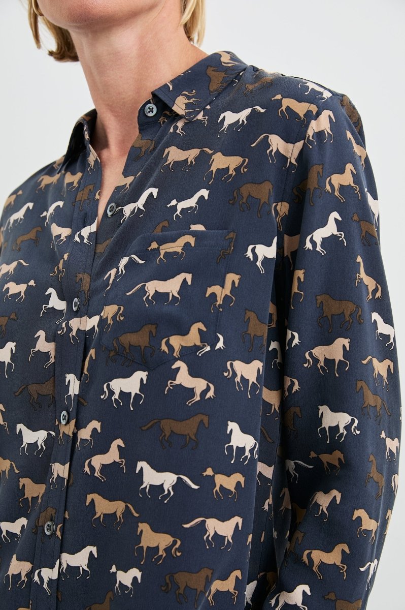 Kate Shirt in Horses from RAILS at Edito boutique