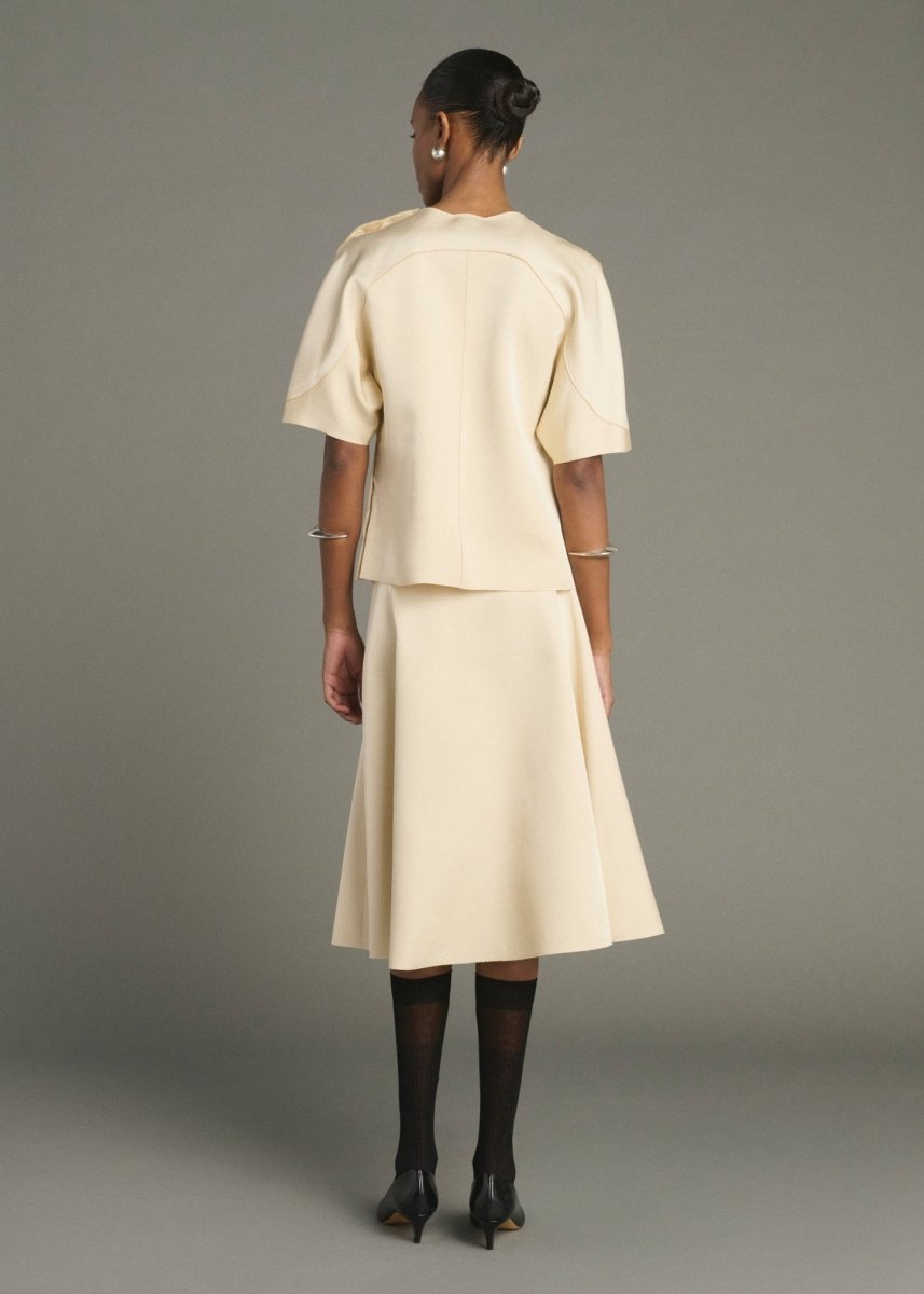 Kelya Skirt in Cream from SOEUR at Edito Boutique