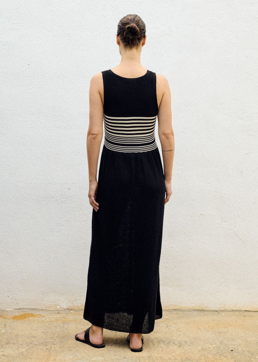 Knitted Midi Dress in Black from SITA MURT at Edito boutique
