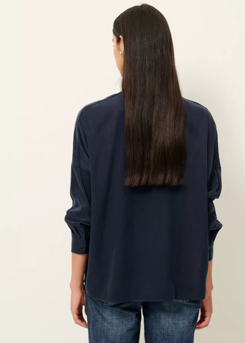 Lady D Shirt in Navy from SESSUN at Edito boutique