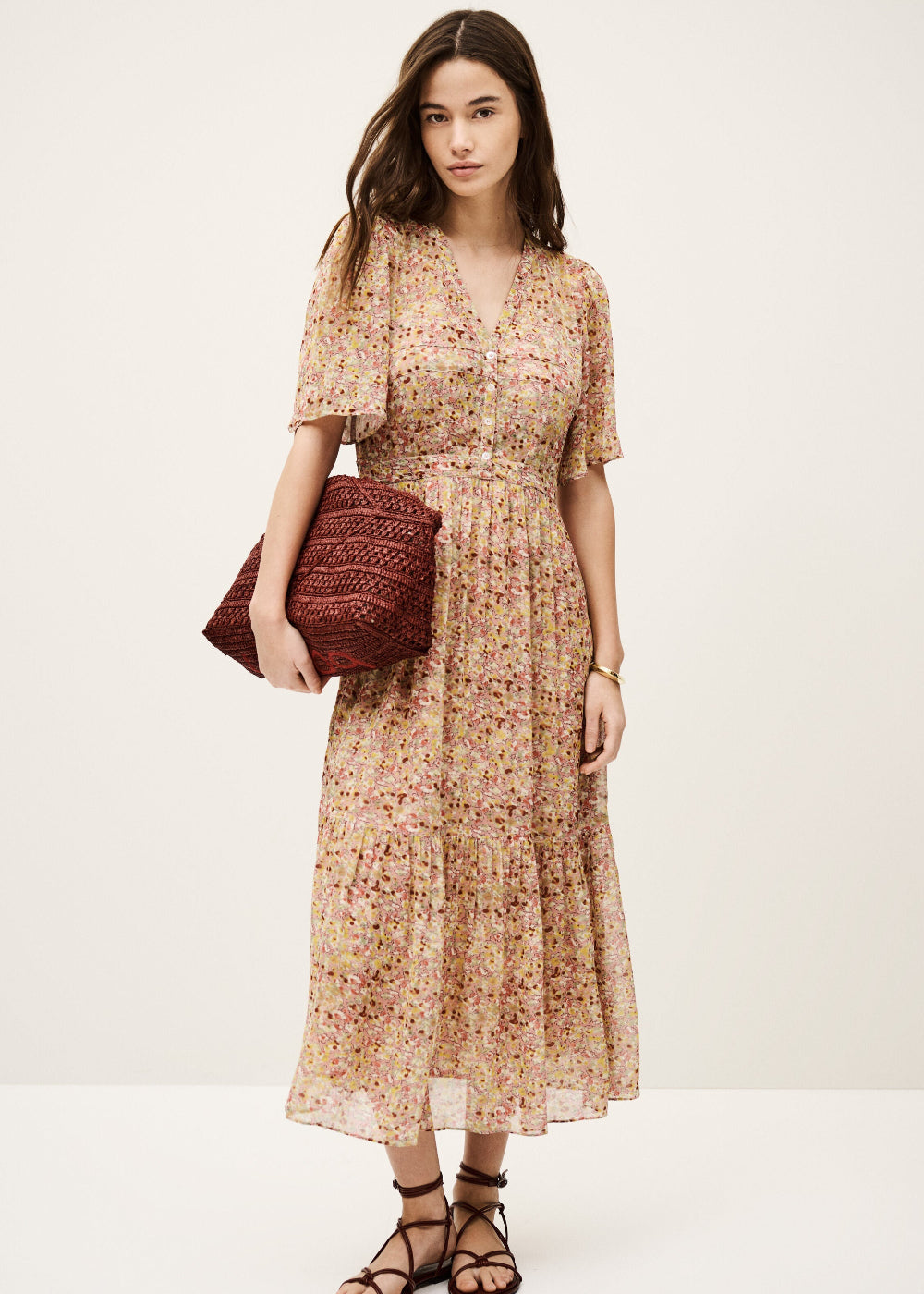 Lariol Dress in Rose from Ba&sh