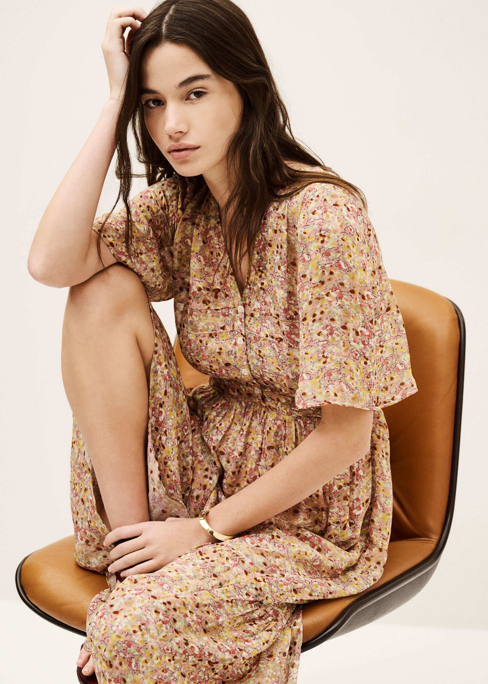 Lariol Dress in Rose from Ba&sh