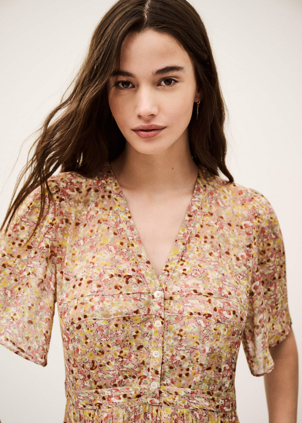 Lariol Dress in Rose from Ba&sh