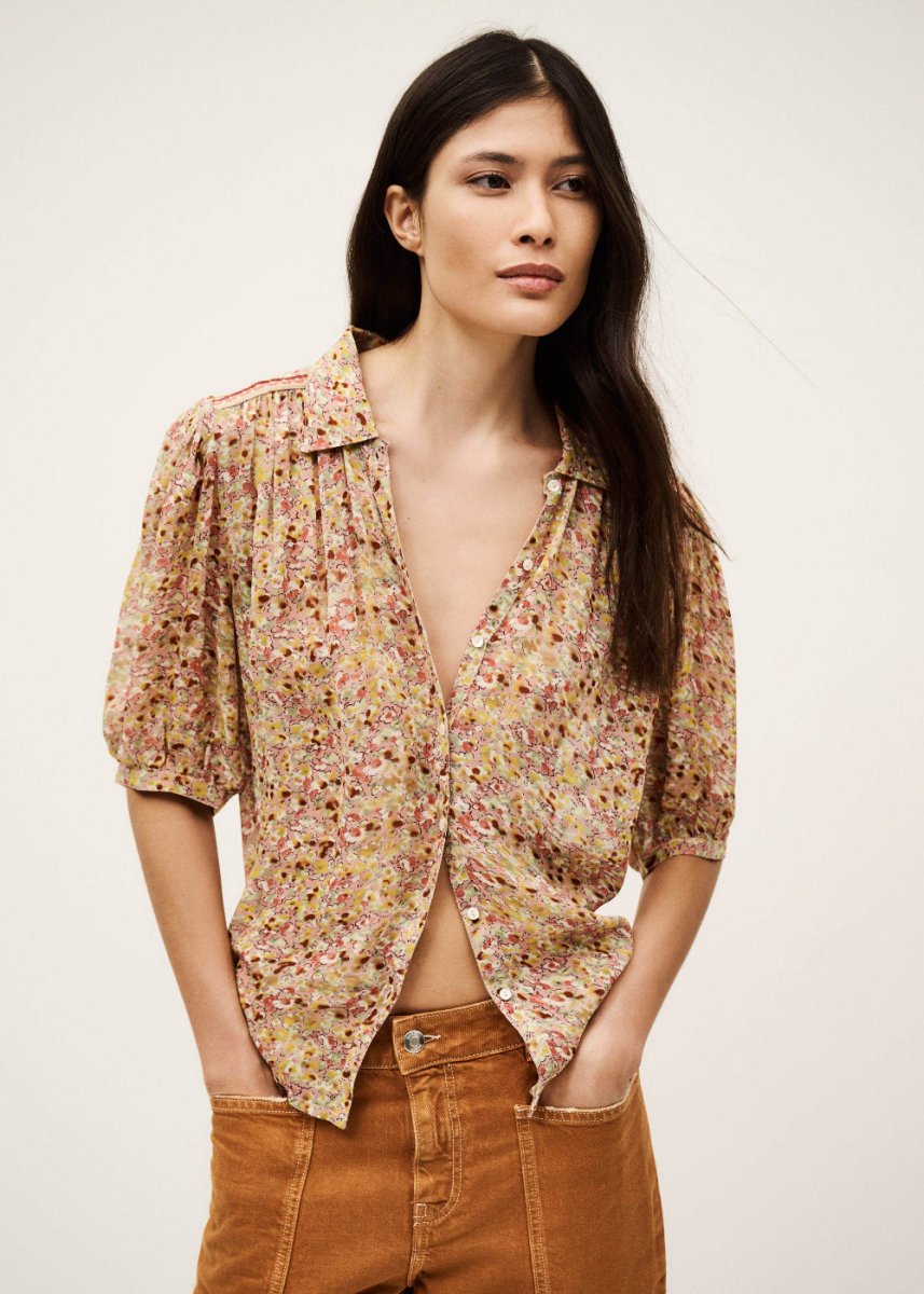 Lark Shirt in Rose from BA&SH at Edito boutique