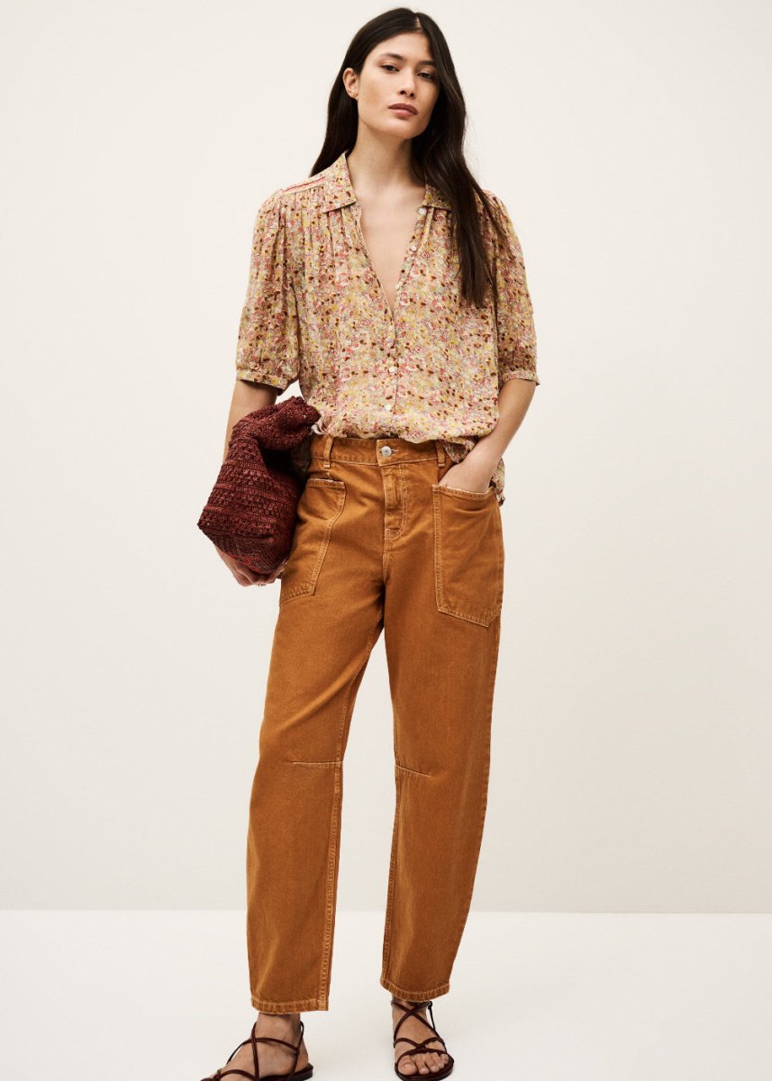 Lark Shirt in Rose from BA&SH at Edito boutique