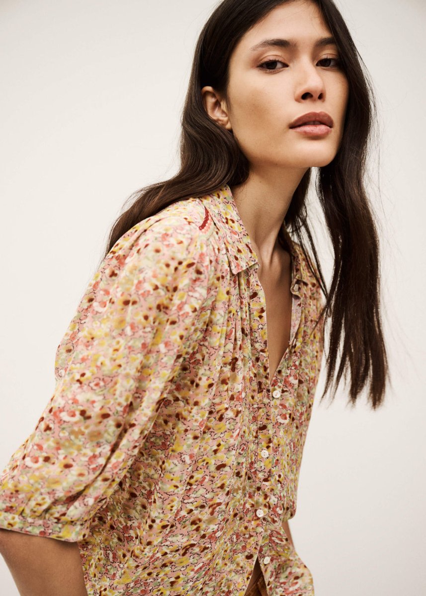 Lark Shirt in Rose from BA&SH at Edito boutique