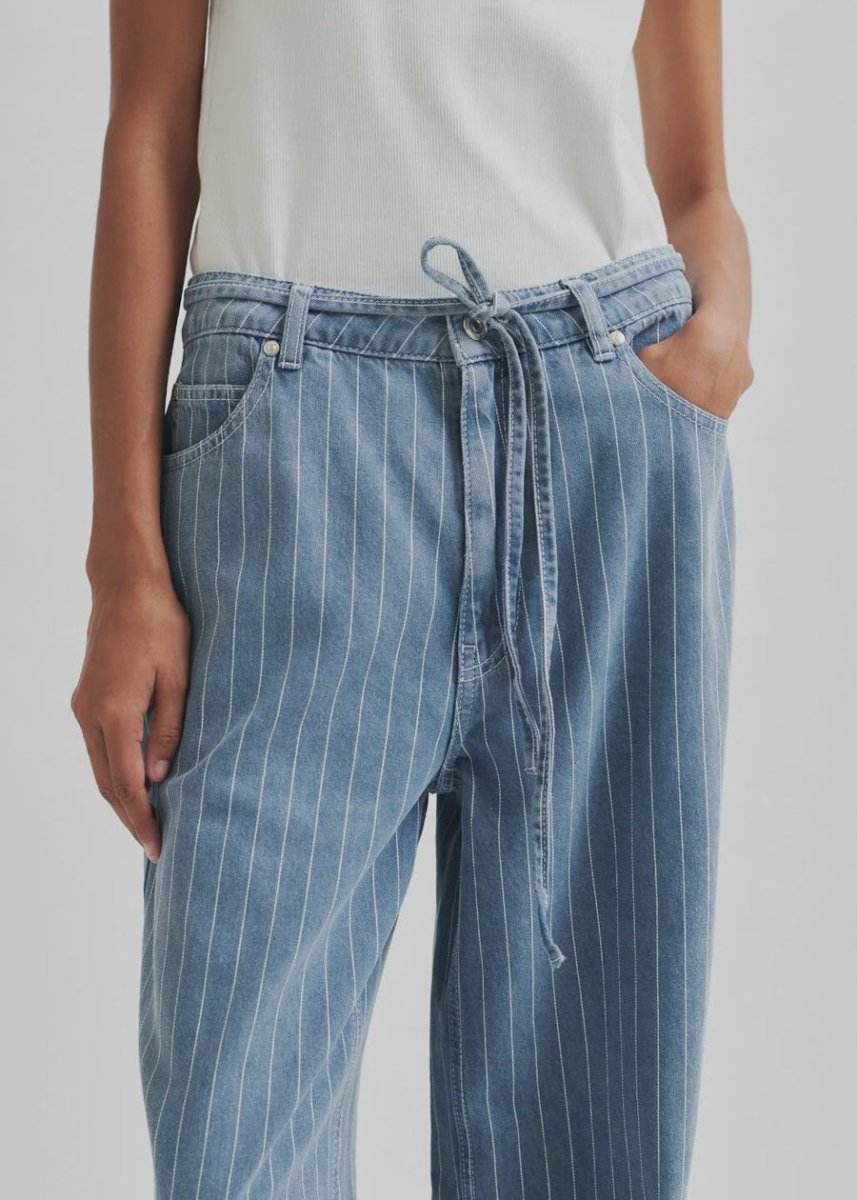 Layne Jeans in Blue Stripe from SECOND FEMALE at Edito boutique