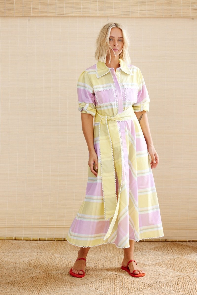 Lilac Breasted Roller Dress from BINNYWEAR at Edito boutique