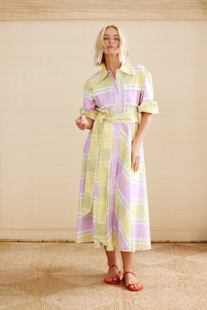 Lilac Breasted Roller Dress from BINNYWEAR at Edito boutique