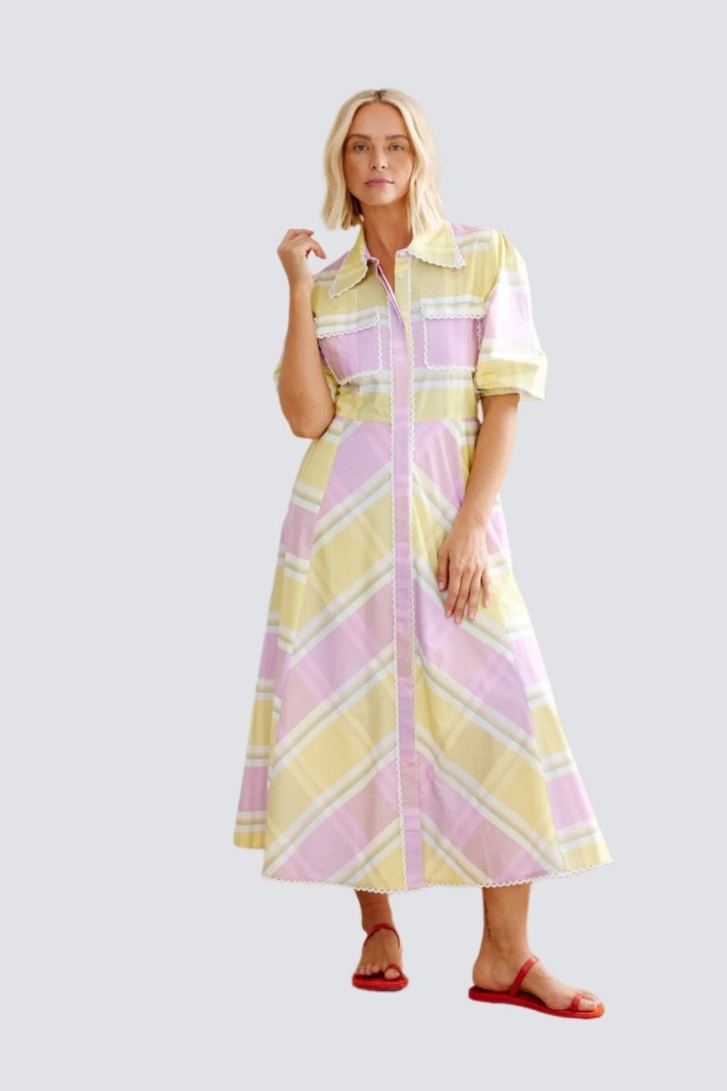 Lilac Breasted Roller Dress from BINNYWEAR at Edito boutique
