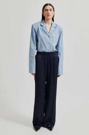 Livo Trousers in Night Sky from SECOND FEMALE at Edito boutique