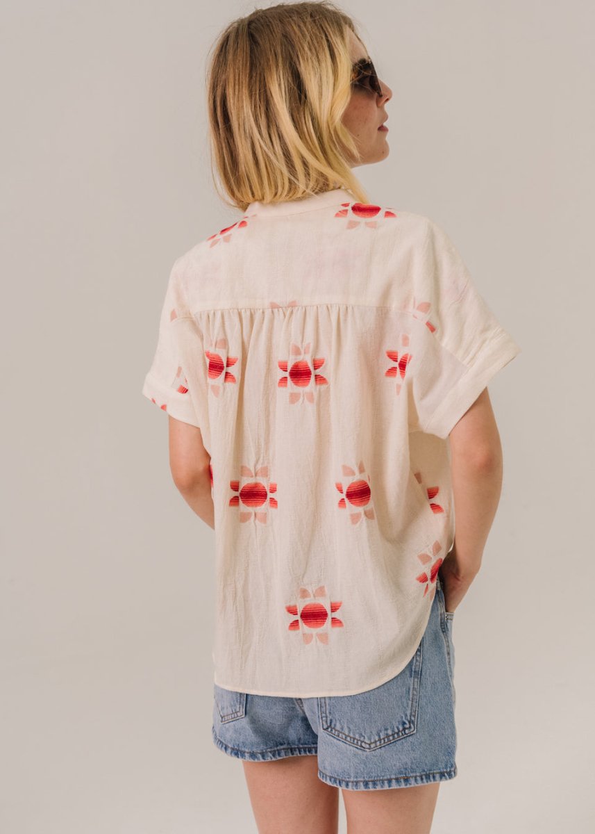 Louison Sol Blouse in Ecru from SACRECOEUR at Edito boutique