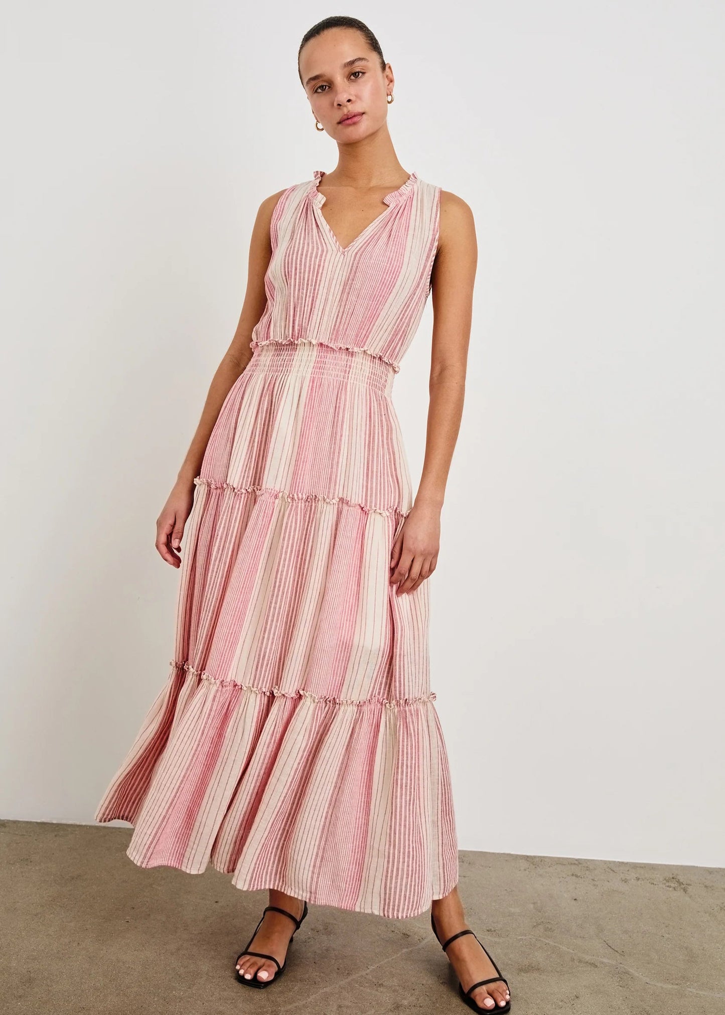 Loulou Dress in Salerno Stripe from Rails Clothing