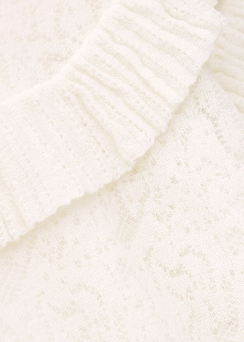 Lucas Lace Sweater in Ecru from BA&SH at Edito boutique
