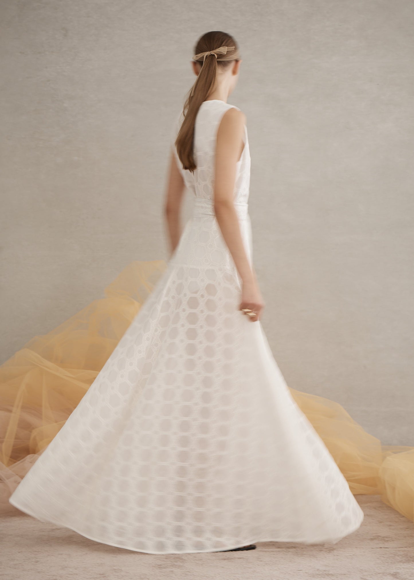 Luna Maxi Dress in White from Luxe De Valentina