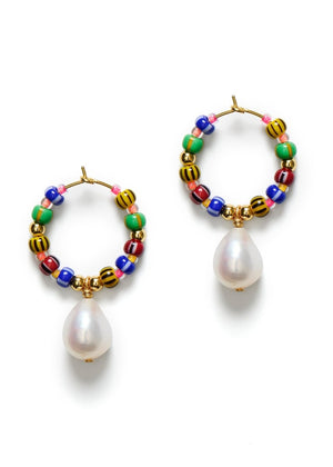 Magic Moments Hoops in Horizon from ANNI LU at Edito boutique