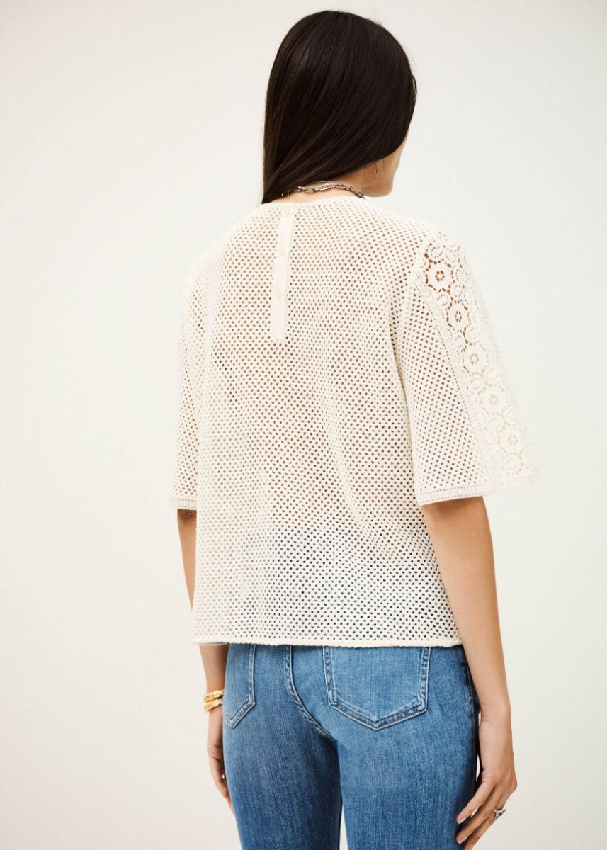 Marlow Top in Ecru from BA&SH at Edito boutique
