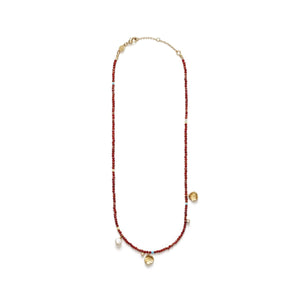 Maroon Harmony Necklace from ANNI LU at Edito boutique