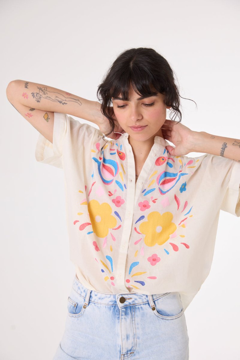 Maya Shirt in Joy from SACRECOEUR at Edito boutique