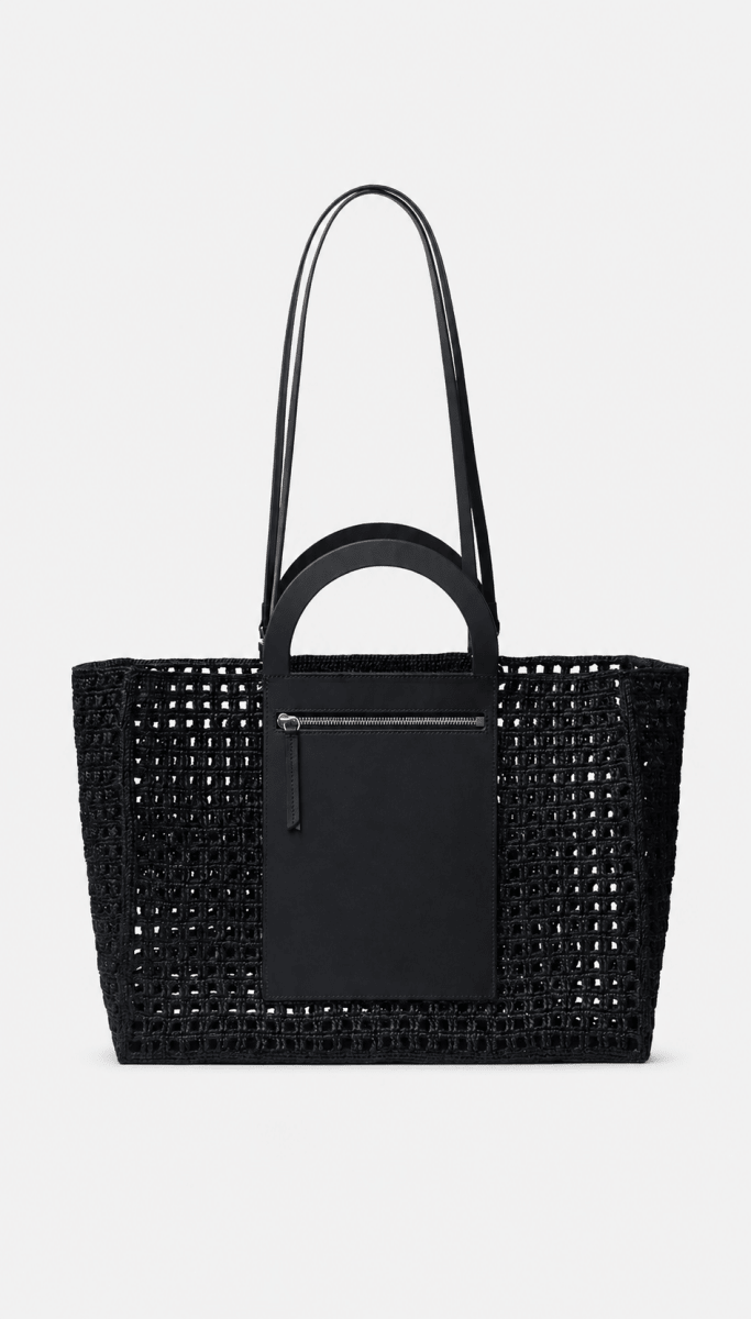Medium Anakao Bag in Black from KALOES at Edito Boutique