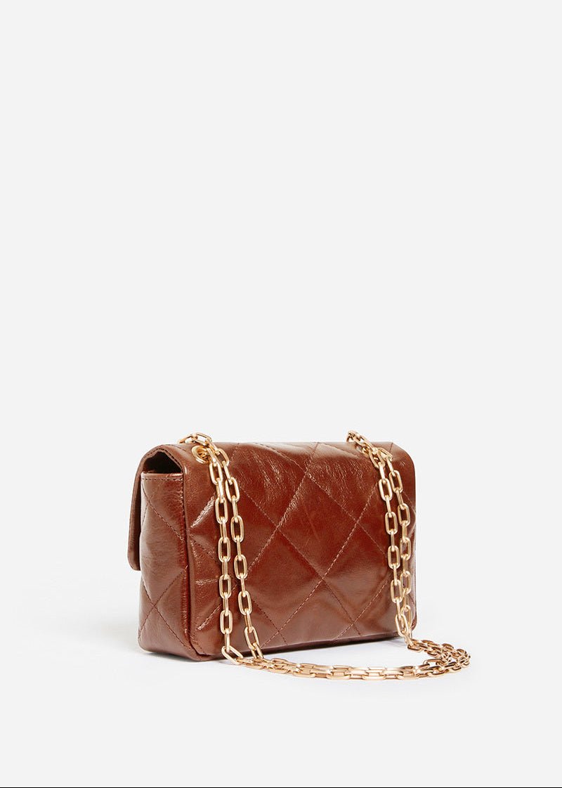Medium Moon Bag in Havana from VANESSA BRUNO at Edito boutique