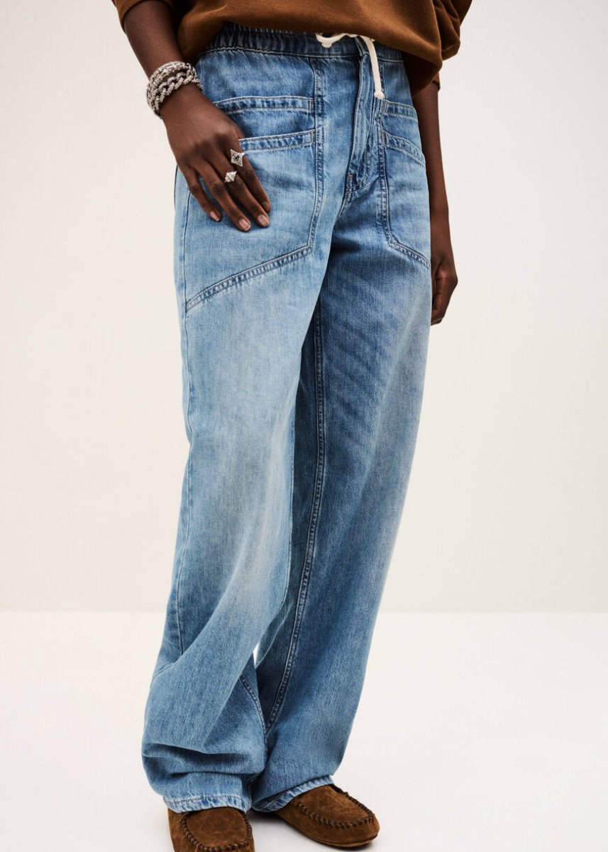 Mima Jeans in Blue from BA&SH at Edito boutique
