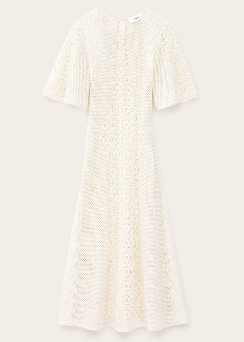 Moody Midi Dress in Ecru from BA&SH at Edito boutique