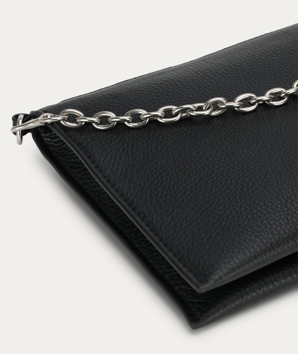 Mr Siamese Bag in Black/Silver from DEADLY PONIES at Edito boutique