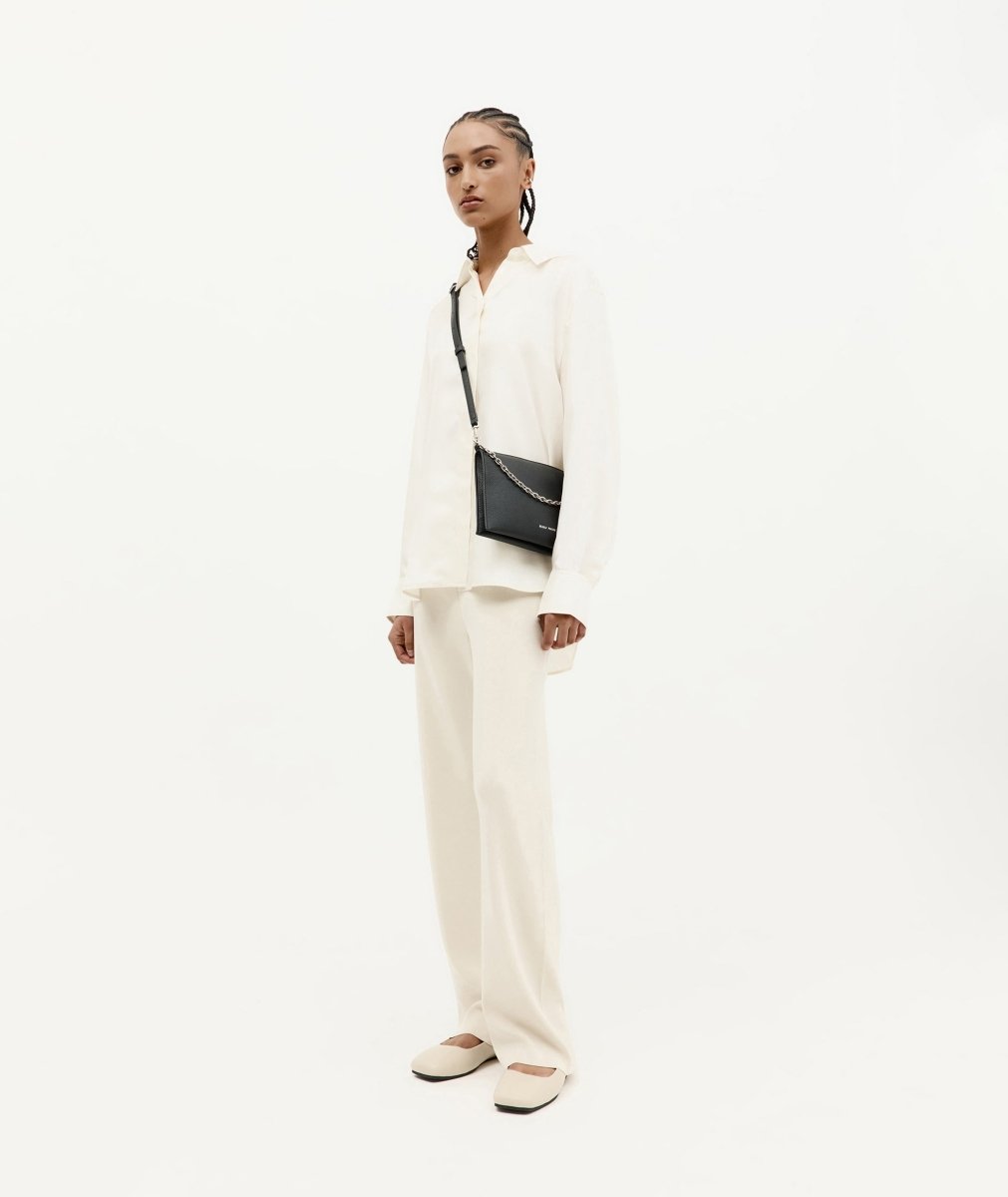 Mr Siamese Bag in Black/Silver from DEADLY PONIES at Edito boutique